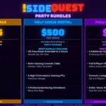 Party bookings are open!